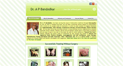 Desktop Screenshot of drapbandodkar.com