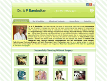 Tablet Screenshot of drapbandodkar.com